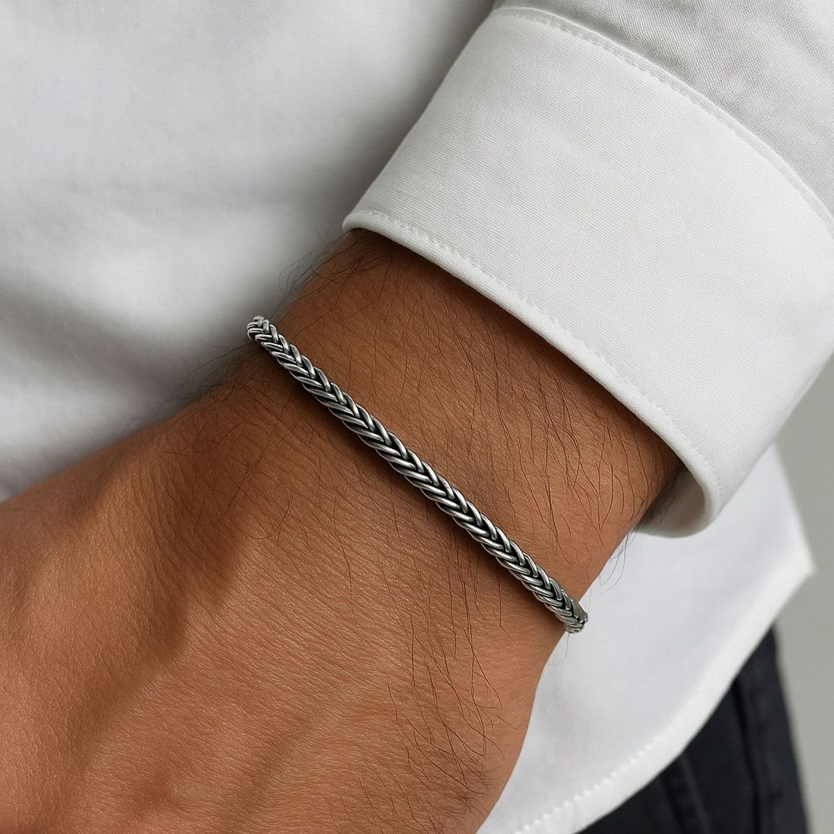 JOYERIA D'PILMER - PULSERA DE PLATA ESPIGA