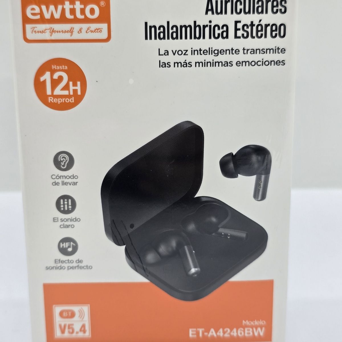 EWTTO - AUDIFONO BT EWTTO INALAMBRICA ESTEREO 12 HORAS V5.4