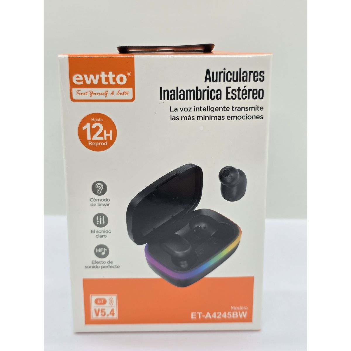 EWTTO - AUDIFONO BT EWTTO INALAMBRICA ESTEREO 12HORAS V54