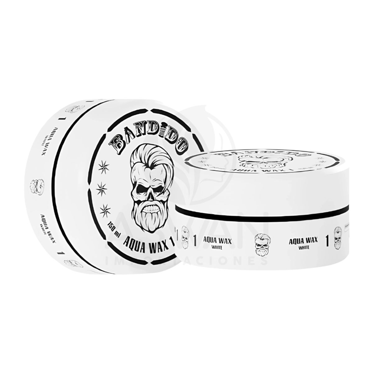 GENERICO - Cera De Cabello 01 Blanco Fijación Suave 150 ml - BANDIDO