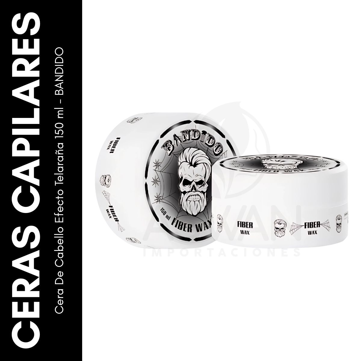 GENERICO - Cera De Cabello Efecto Telaraña 150 ml - BANDIDO