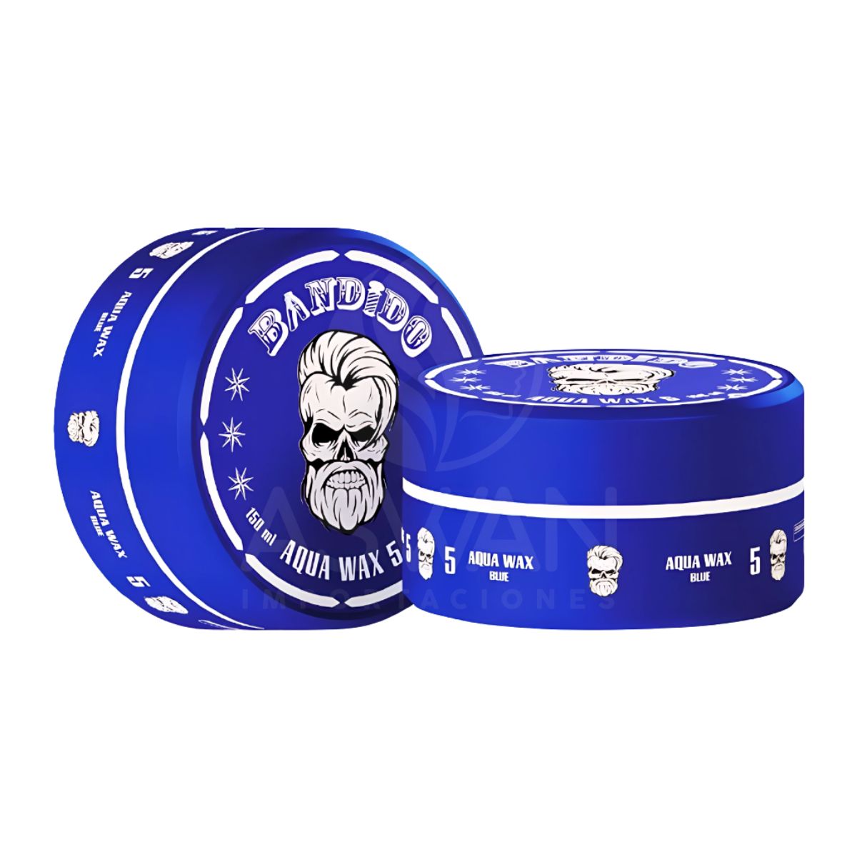 GENERICO - Cera De Cabello 05 Azul Fijación Media 150 ml - BANDIDO