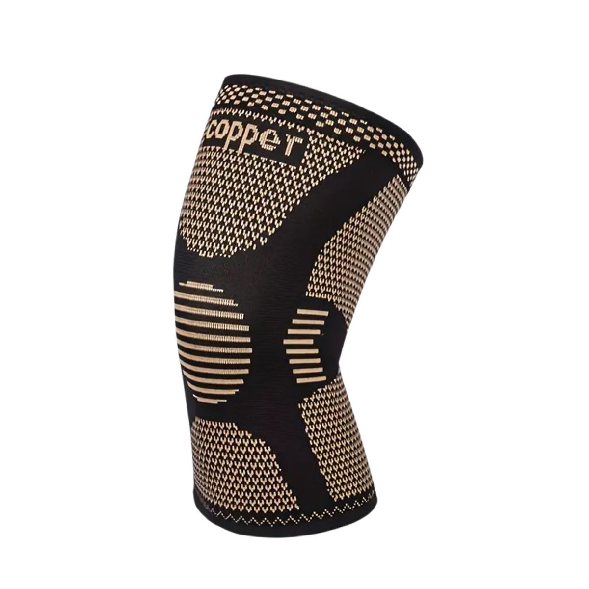 GENERICO - RODILLERA  DE COMPRESIÓN CON HILOS DE COBRE COPPER TALLA S - 1 UNIDAD