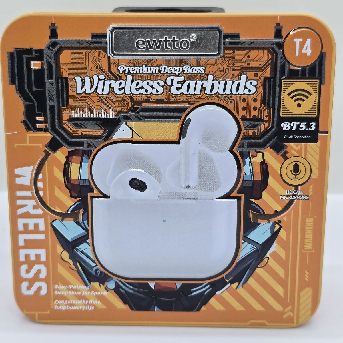 EWTTO - AUDIFONO BT EWTTO WIRELESS EARBUDS V53