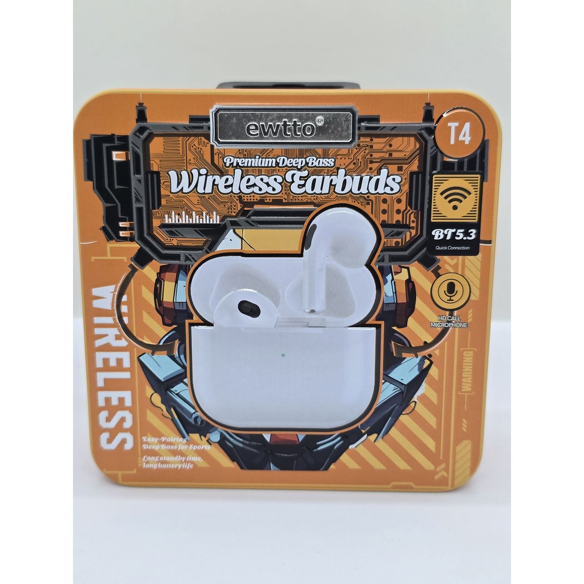 EWTTO - AUDIFONO BT EWTTO WIRELESS EARBUDS V53