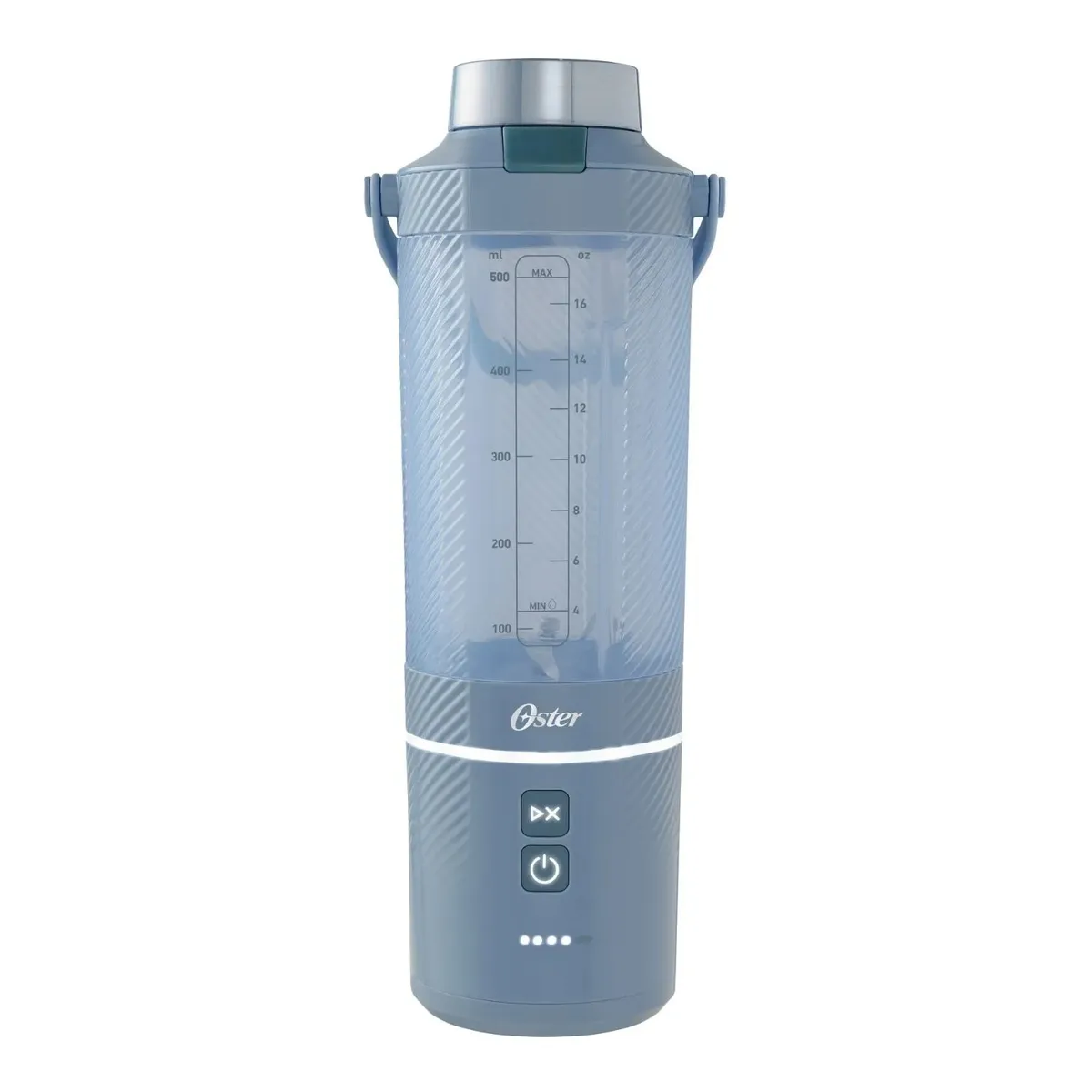 OSTER - Licuadora Portátil Oster GoMAX, 590 ml , para Smoothies, Azul, BLSTGFP-MH20