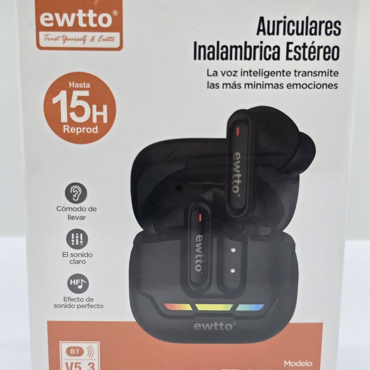 EWTTO - AUDIFONO BT EWTTO INALAMBRICA ESTEREO 15HORAS V53