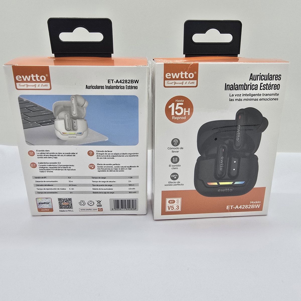EWTTO - AUDIFONO BT EWTTO INALAMBRICA ESTEREO 15HORAS V53