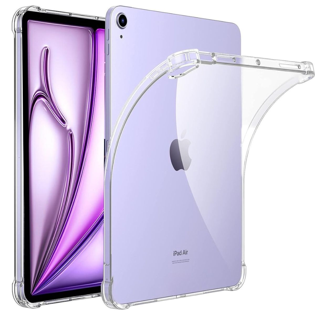 GENERICO - Case Protector Transparente para iPad Air 13 " M2 M3