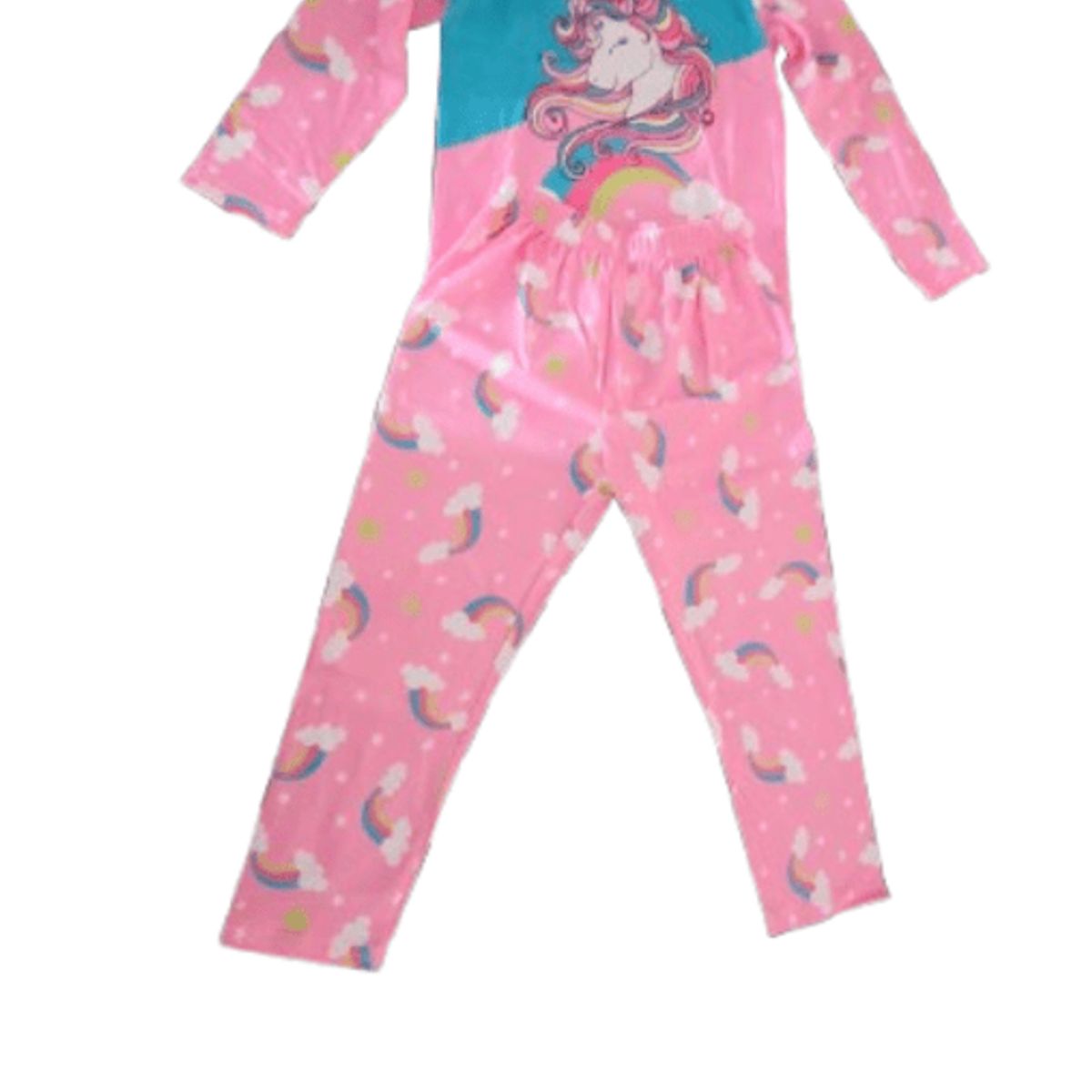 GENERICO - Pijama de dos piezas niña Unicornio