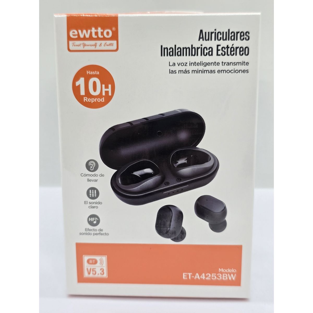 EWTTO - AUDIFONO BT EWTTO INALAMBRICA ESTEREO 10HORAS V53