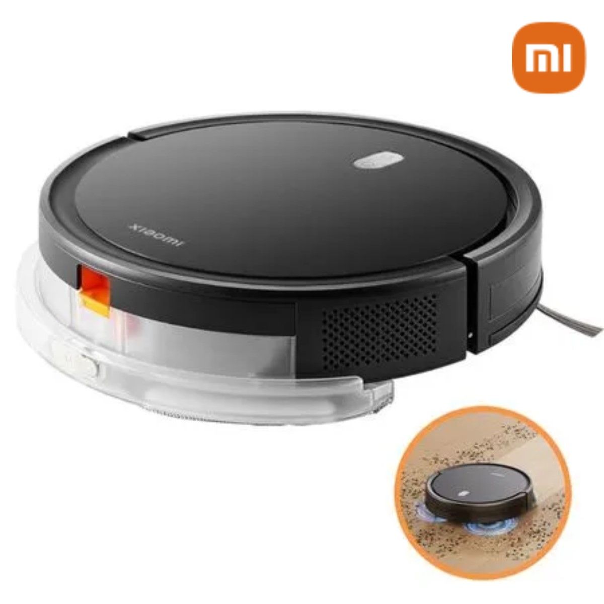 XIAOMI - Robot Aspirador Inteligente Xiaomi Vacuum E5 2000PSI WIFI Negro