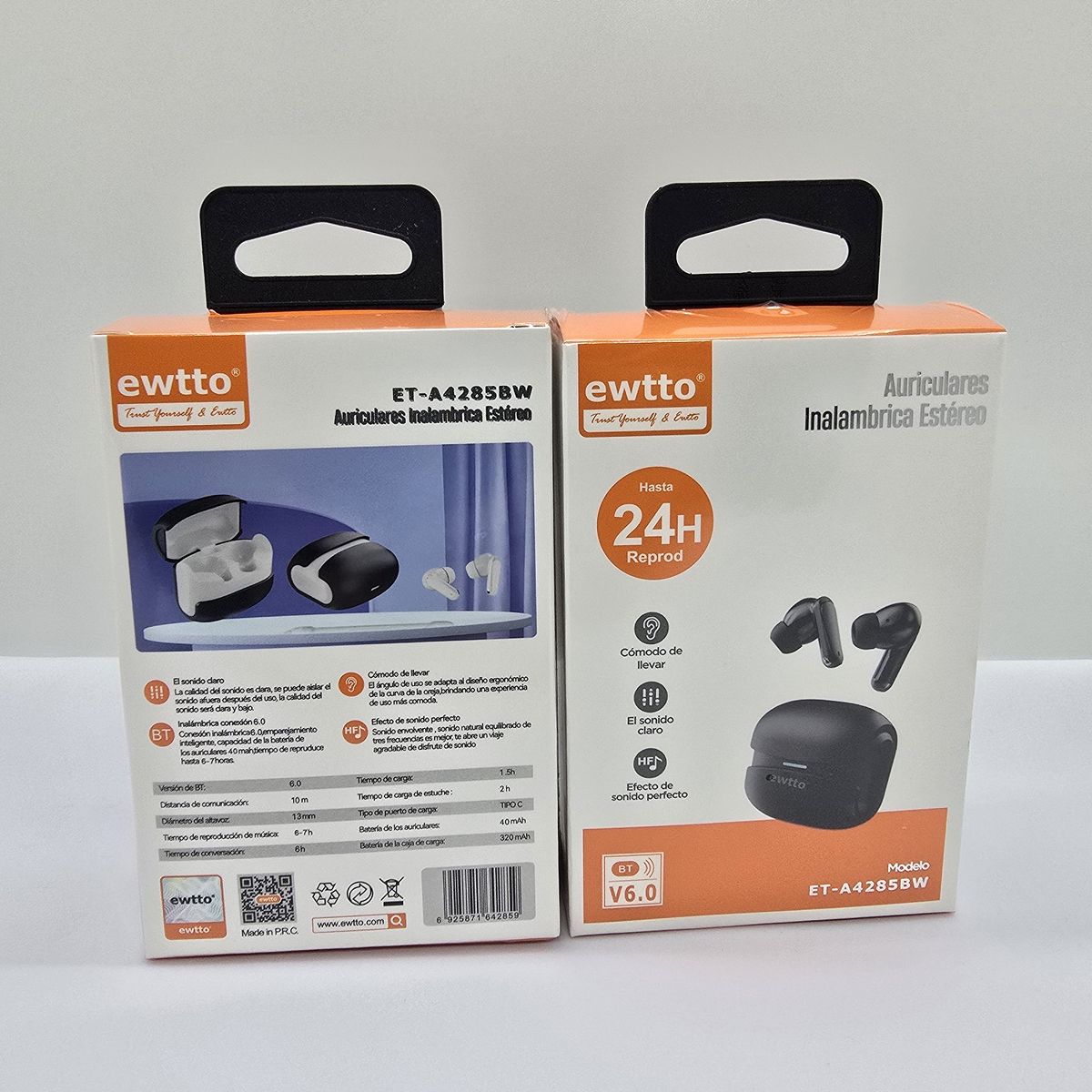 EWTTO - AUDIFONO BT EWTTO INALAMBRICA ESTEREO 24HORAS V60