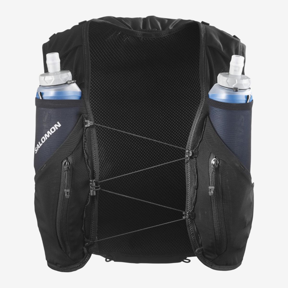 SALOMON - Chaleco de Hidratacion Adv Skin 12 Bet Black Large Salomon