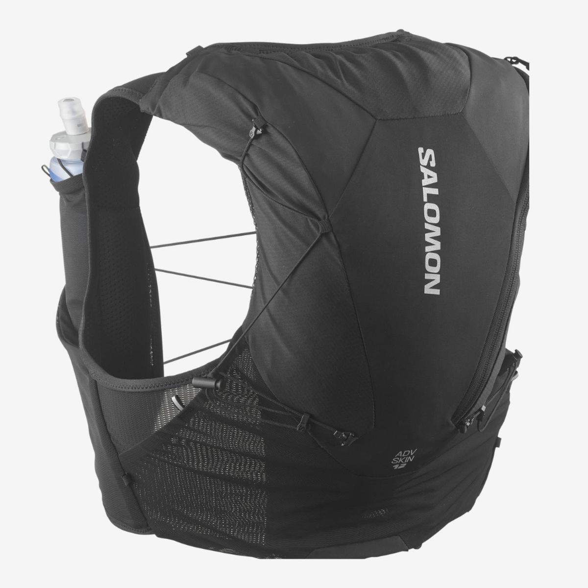SALOMON - Chaleco de Hidratacion Adv Skin 12 Bet Black Large Salomon