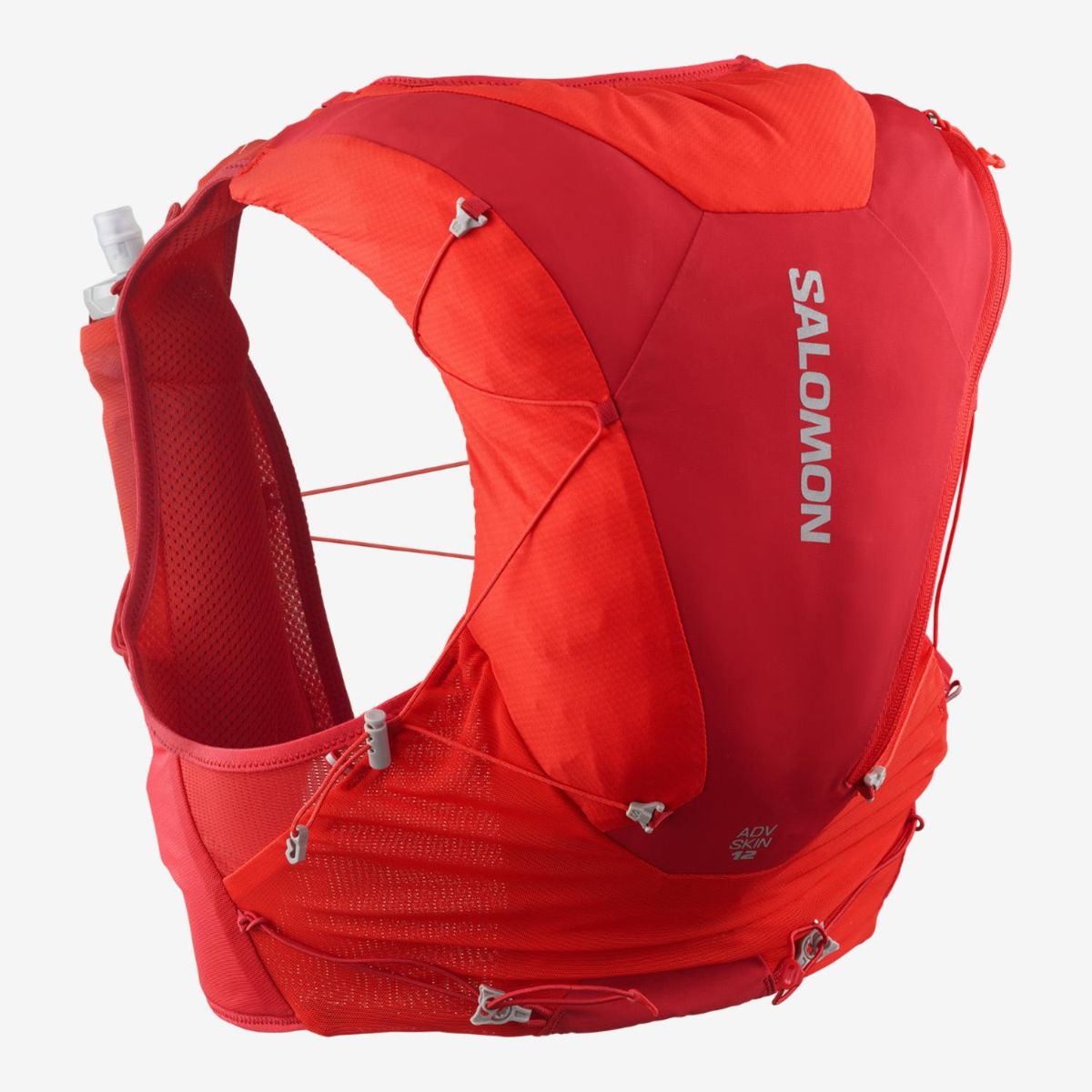 SALOMON - Chaleco de Hidratacion Adv Skin 12 Bet Red Large Salomon