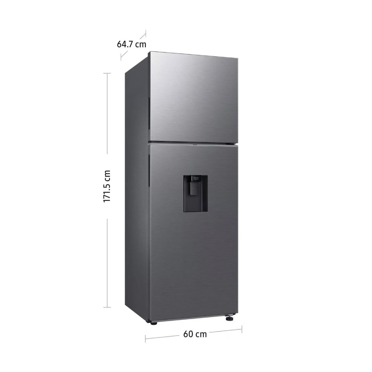 SAMSUNG - Refrigeradora Samsung 301 Lt No Frost Top Mount RT31DG5220S9PE