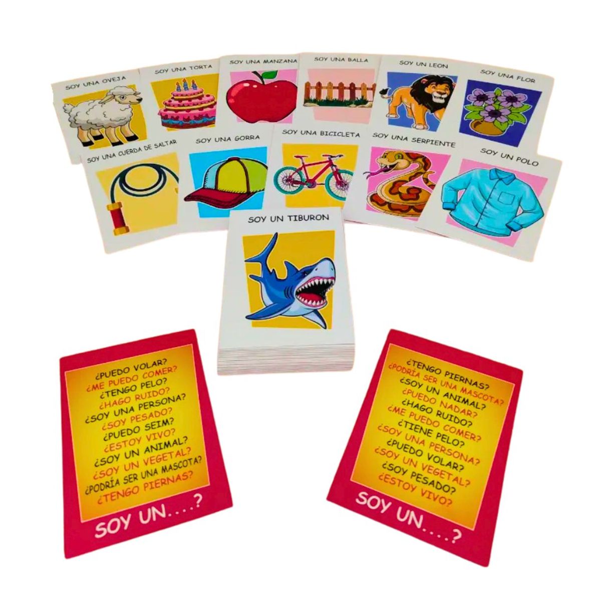 GENERICO - Juego de Mesa Familiar ¿Qué Soy Yo - Última Edición