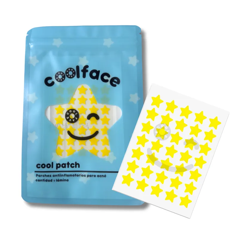 GENERICO - Parches de acné de estrellas Amarillas - 35 unidades -- Coolface