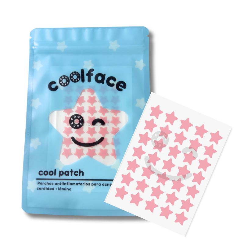 GENERICO - Parches de acné de estrellas Rosa - 35 unidades -- Coolface