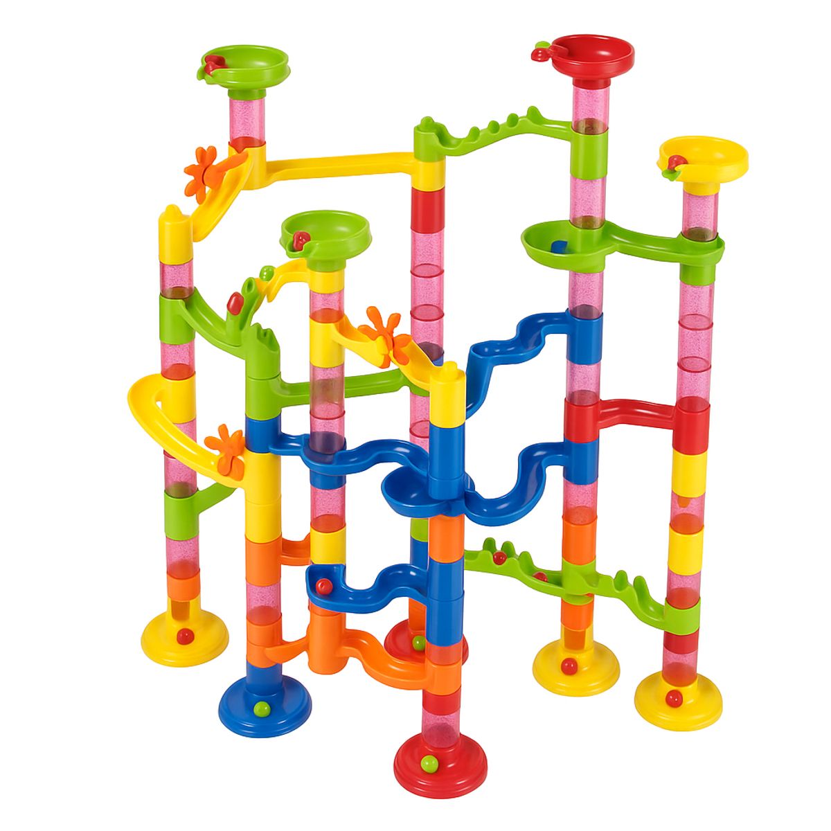 GENERICO - Set de Pistas de Canicas Educativo