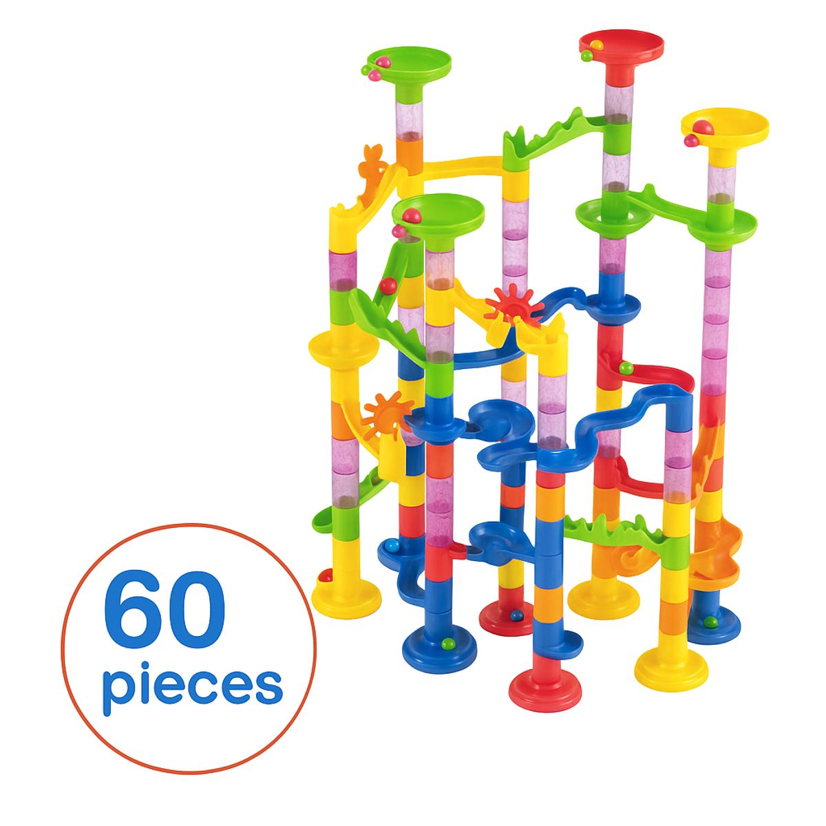 GENERICO - Set de Pistas de Canicas Educativo