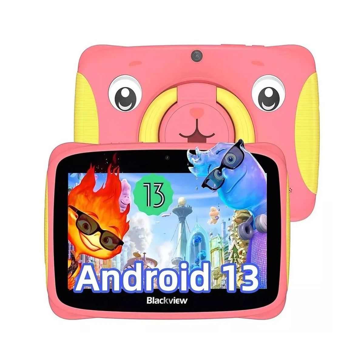 BLACKVIEW - Tablet Para Niños Blackview Tab3 Kids 2GB RAM + 32GB ROM Wifi Hd - - ROSA