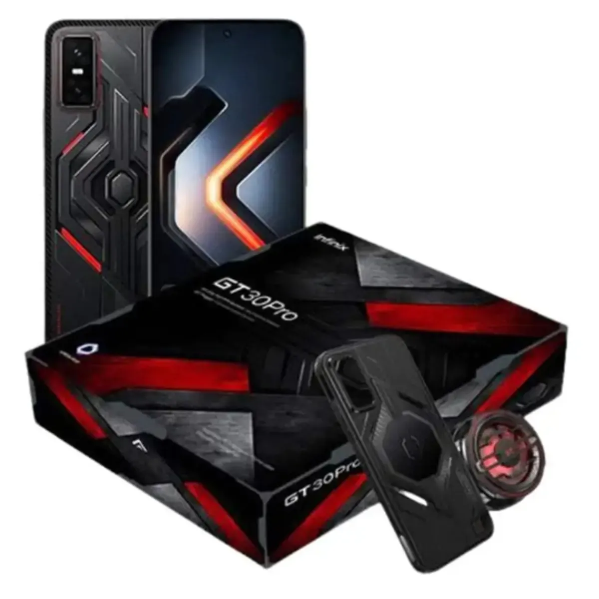 INFINIX - INFINIX GT 30 PRO 5G - 12GB+12GB 512GB - GT GAMING KIT - DARK FLARE/ EQUIPO REGISTRADO