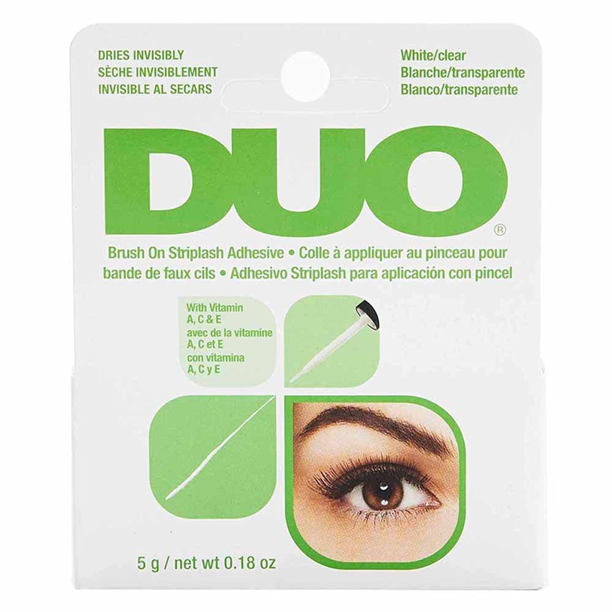 DUO - Duo Brush-On Adhesive With Vitamins 5ml Pegamento Pestañas