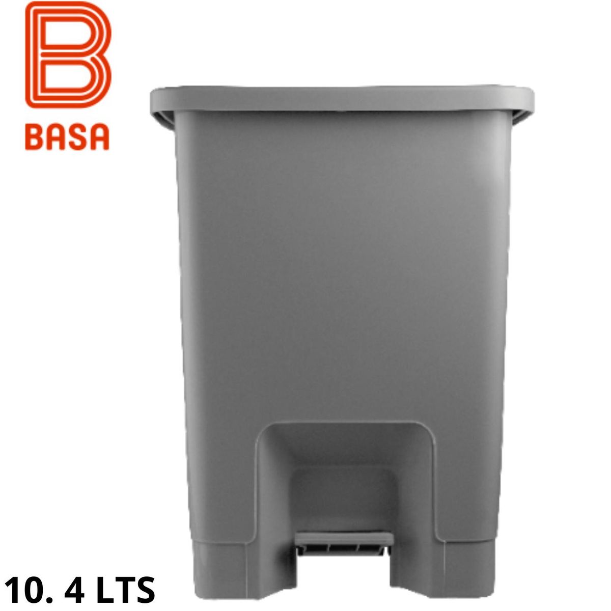 BASA - Papelera .10 Lt Automática  Gris - Basa