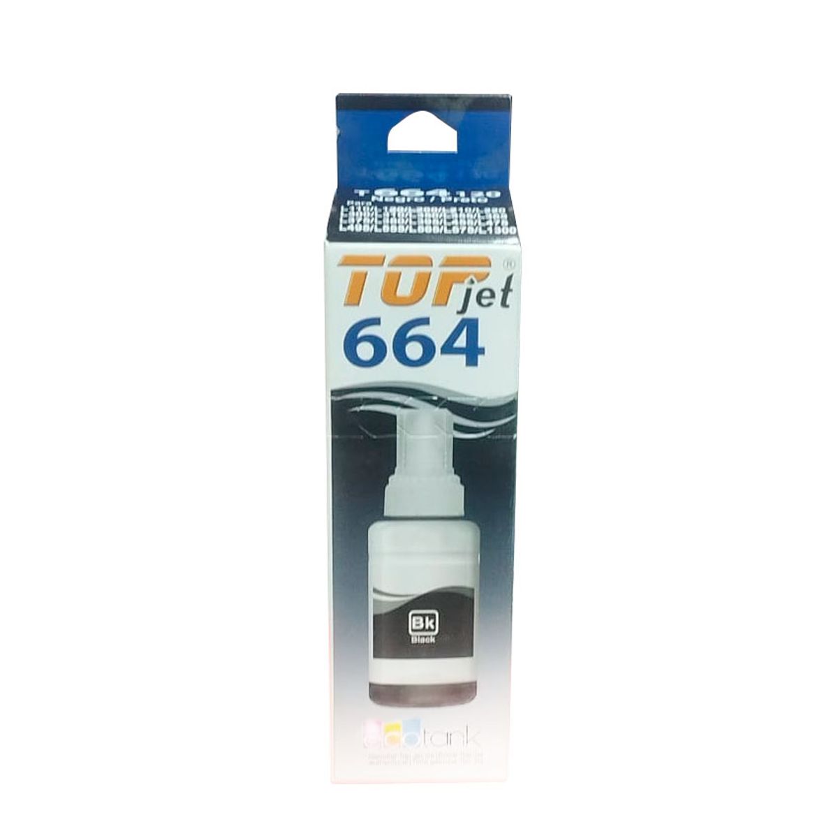 GENERICO - Kit X4 Tintas Genérica TOP JET T664 C +M +Y +K 70ml para Epson