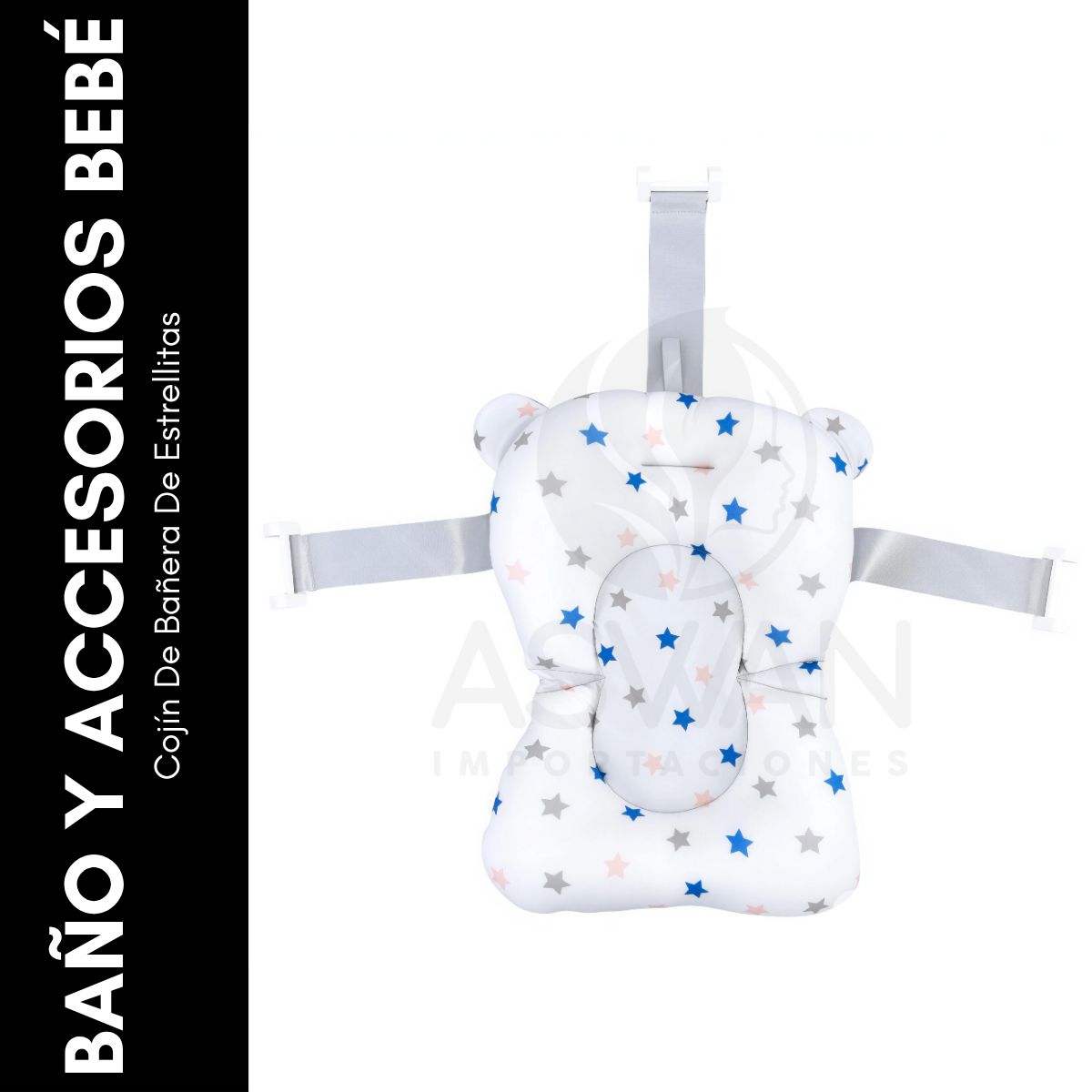GENERICO - Cojín De Bañera De Estrellitas