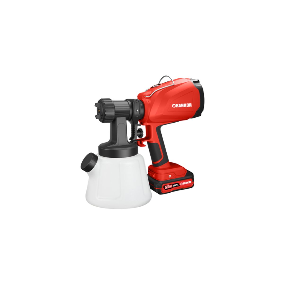 RANKOR - Pistola Pulverizadora Rankor Cap 1200ml 20V RLSG2001 Inalámbrico 20V