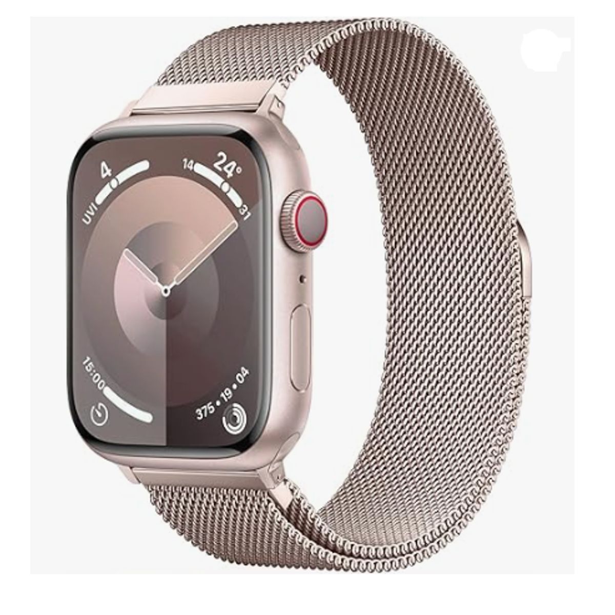 GENERICO - Correa Milanesa para Apple Watch 49mm - Oro rosa