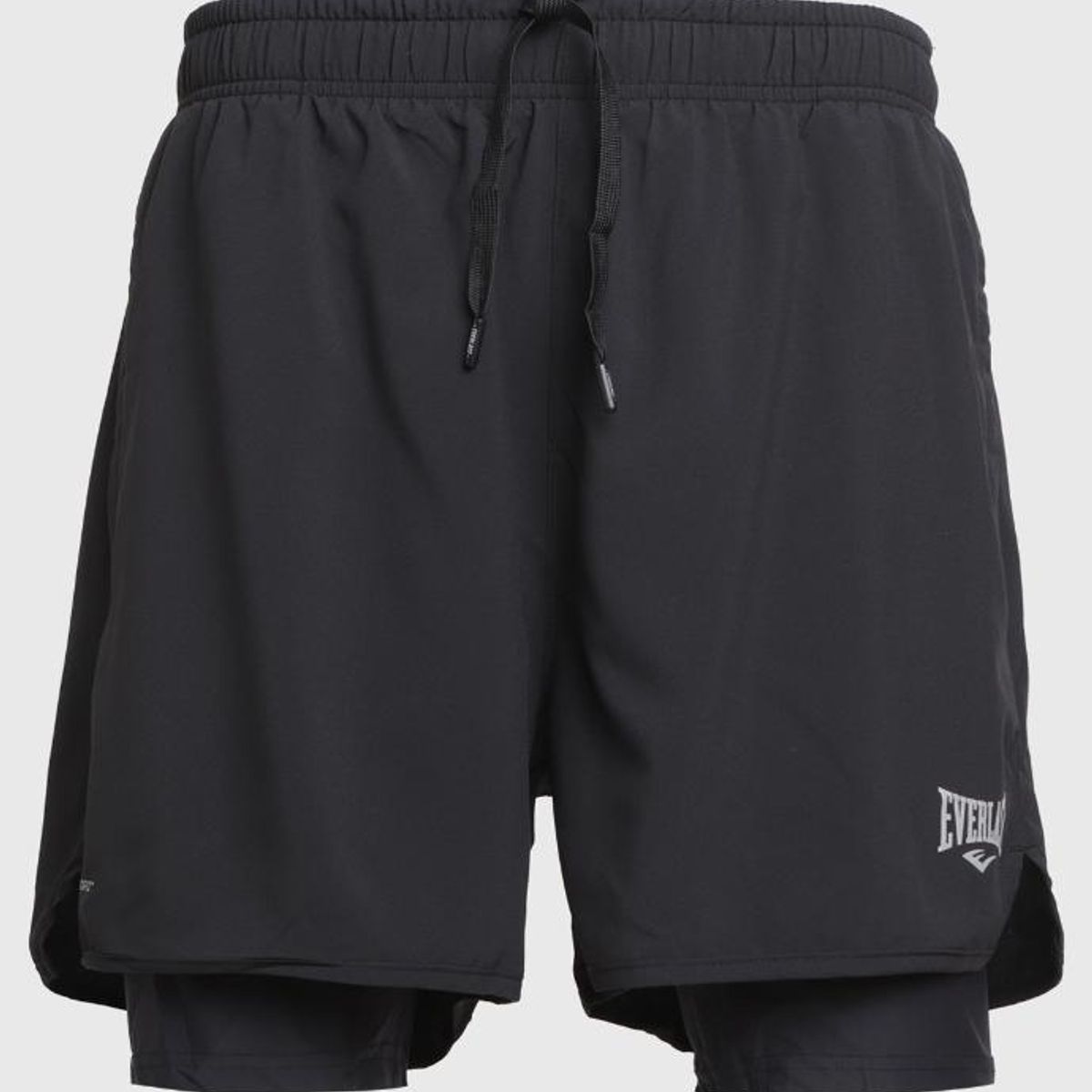 EVERLAST - Short Manila Con Licra Everlast Negro