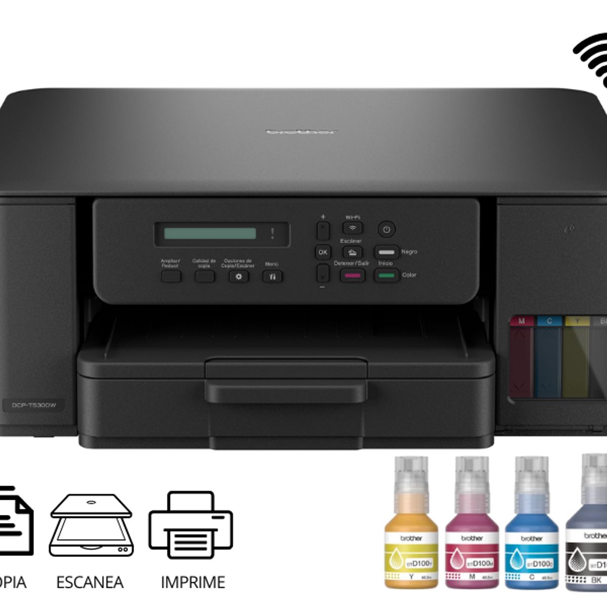 BROTHER - IMPRESORA MULTIFUNCIONAL BROTHER DCP-T530DW WIRELESS