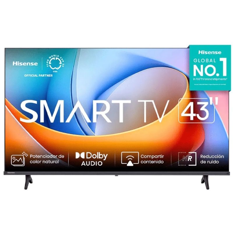 HISENSE - Televisor Hisense 43" FHD Smart TV 43A4NV VIDAA Modelo 2025