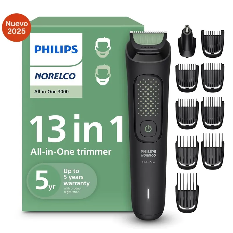 PHILIPS - Philips Rasuradora Cortabarba Norelco™ Mg3919/50 - 13 Piezas