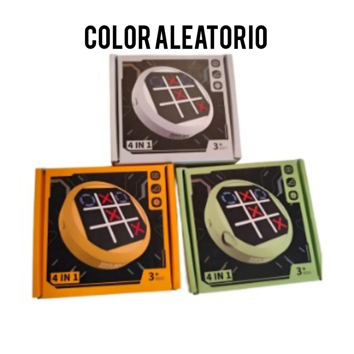 OEM - JUEGO DIDACTICO ELECTRONICO  MICHI PORTATIL  4 EN 1