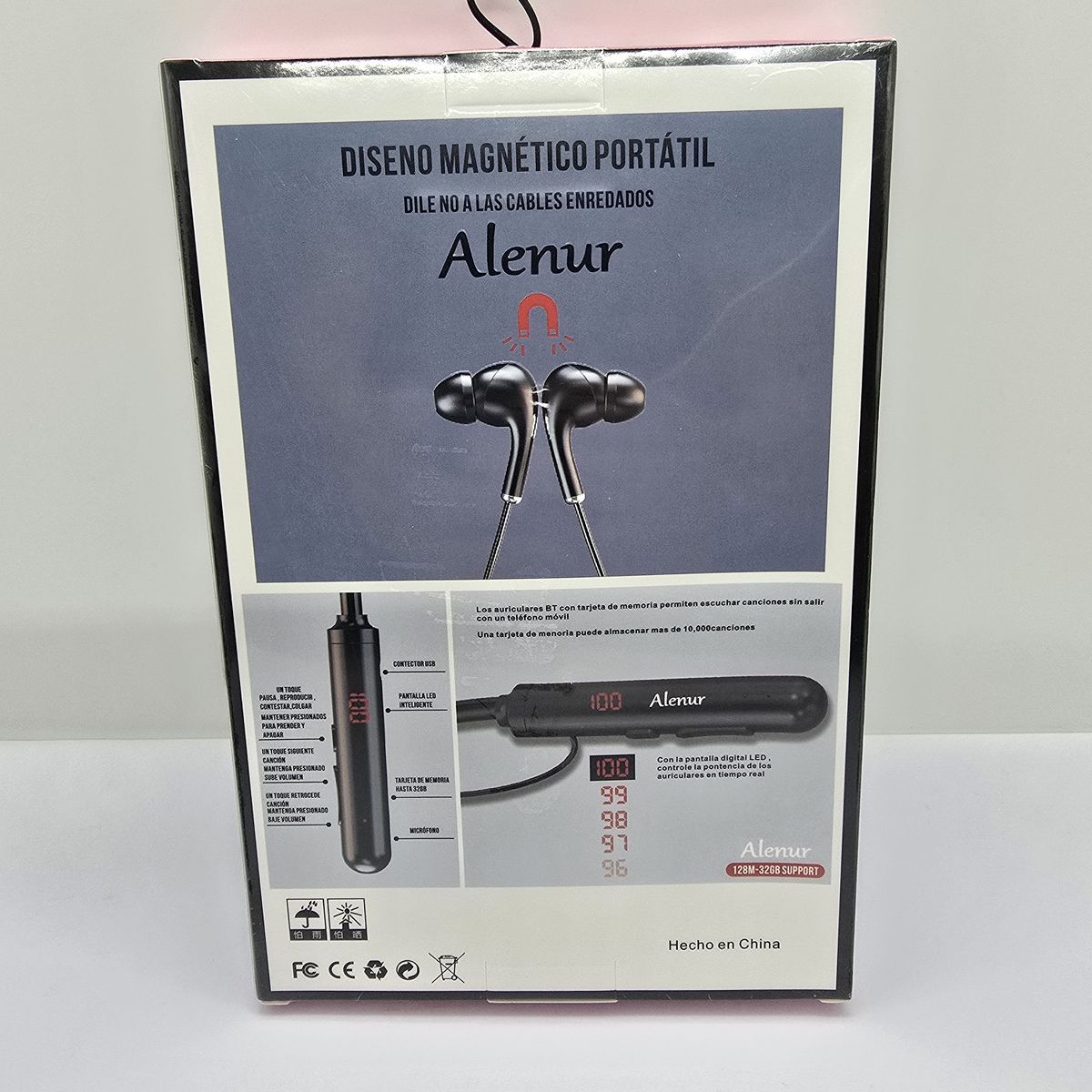 ALENUR - AUDIFONO BT ALENUR DEPORTIVO 100HORAS Z9 ULTRA