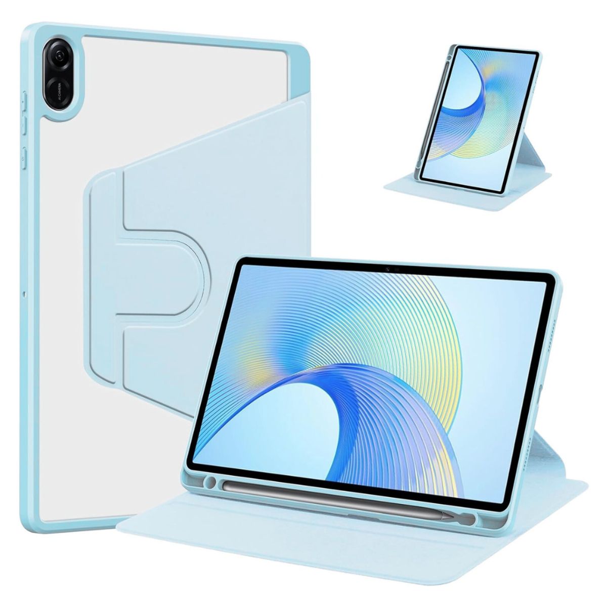 GENERICO - Funda Protector Transparente 360° para Honor PAD X9 11 .5" - CELESTE