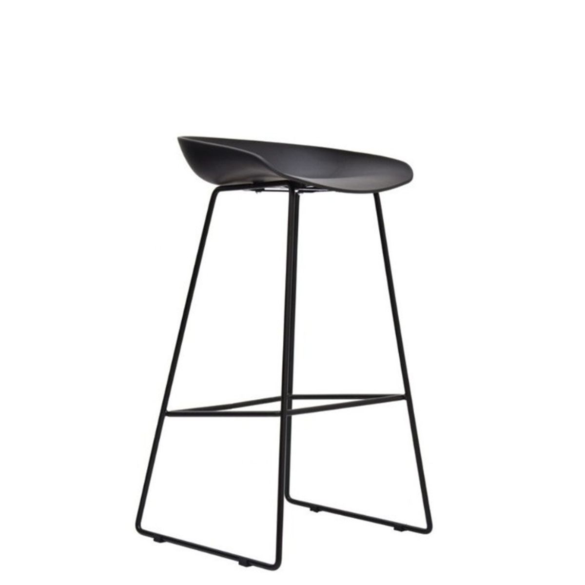 GENERICO - Silla bar negro moderna