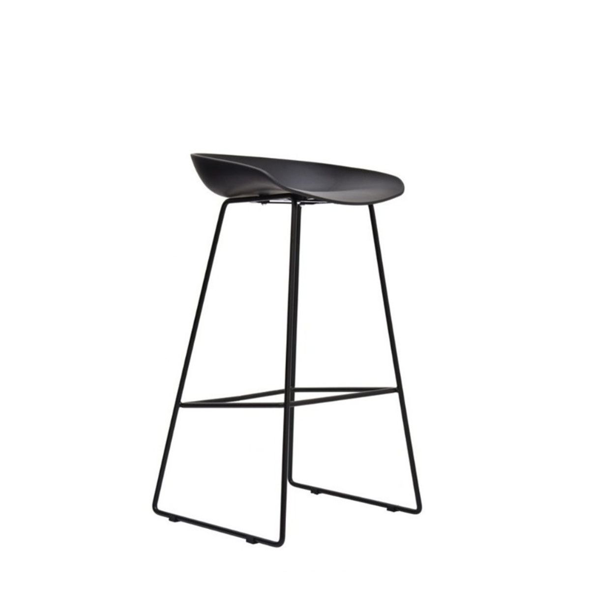 GENERICO - Silla bar negro moderna