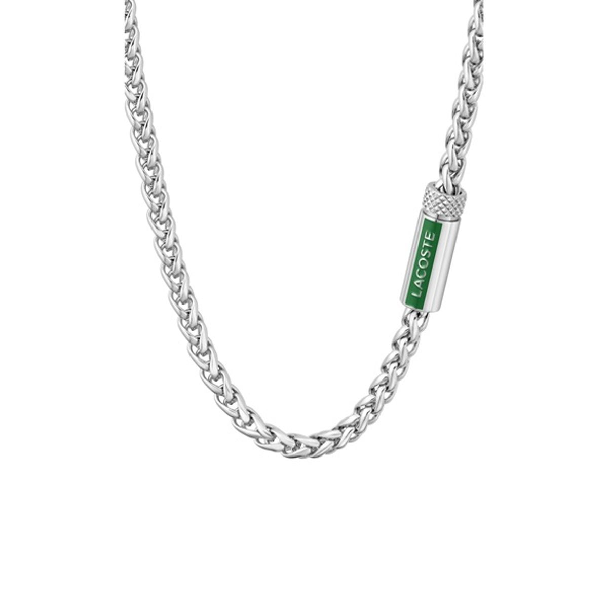 LACOSTE - Collar plateado de acero inoxidable SPELT LACOSTE