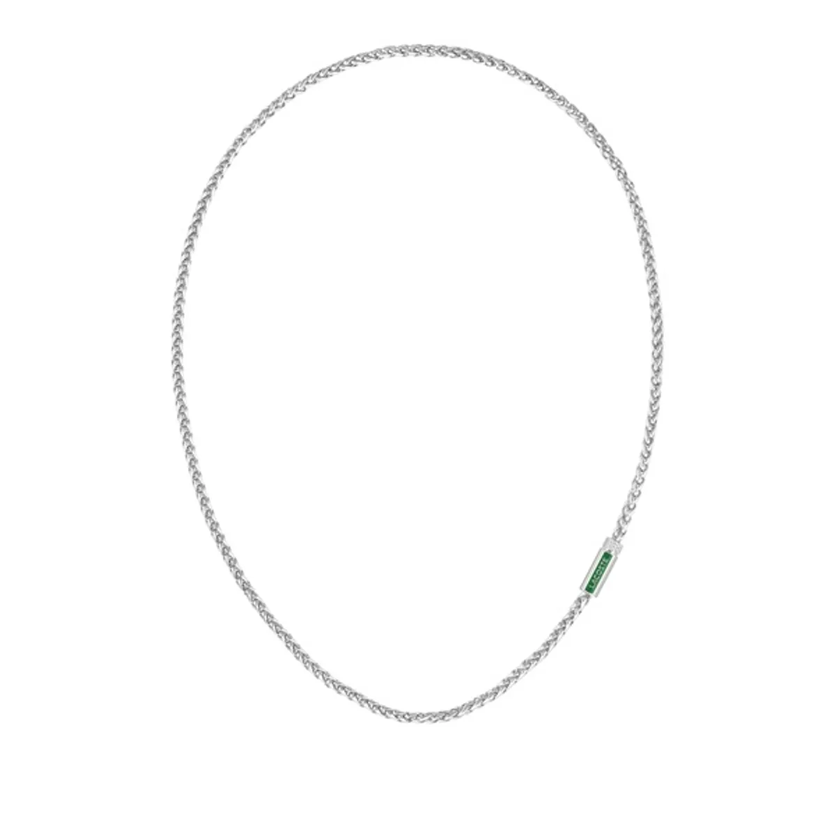 LACOSTE - Collar plateado de acero inoxidable SPELT LACOSTE
