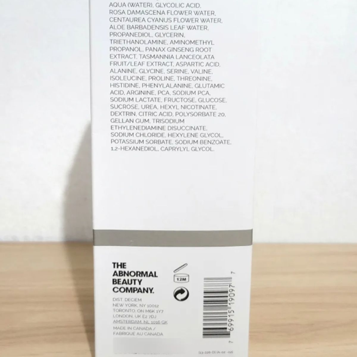 THE ORDINARY - Exfoliante Glycolic Acid 7% Toning Solution noche para todo tipo de piel de 240mL