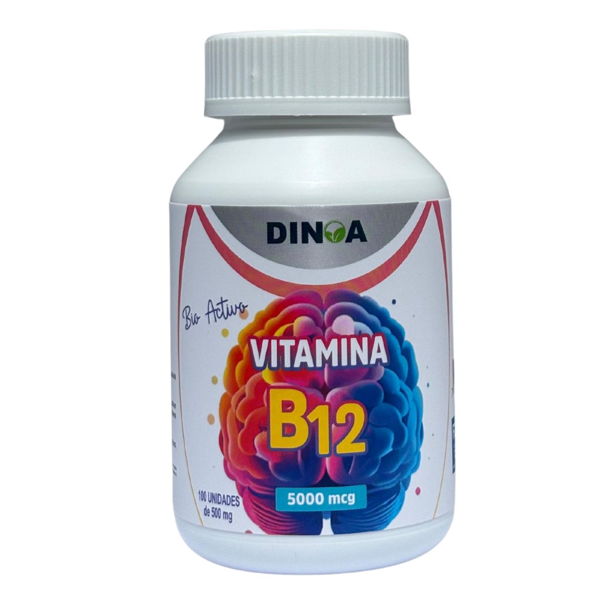 DINOA - Vitamina B12 Cápsulas x 100 Dinoa - Salud neuronal y cognitivo