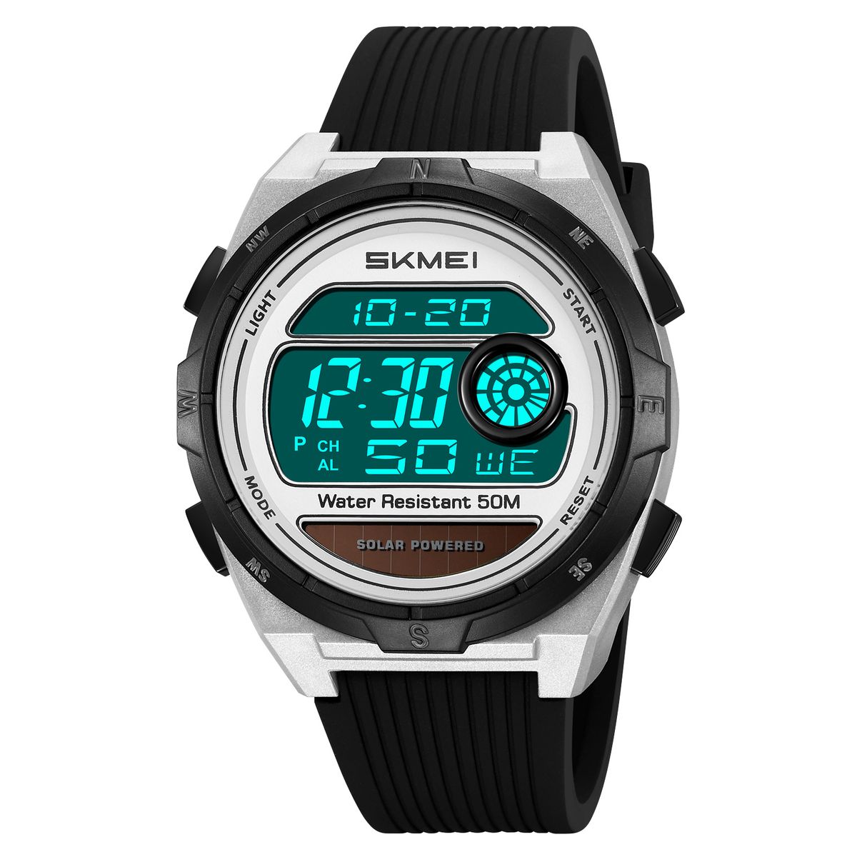 SKMEI - Reloj Skmei 2436 Solar Energy Digital Correa Silicona