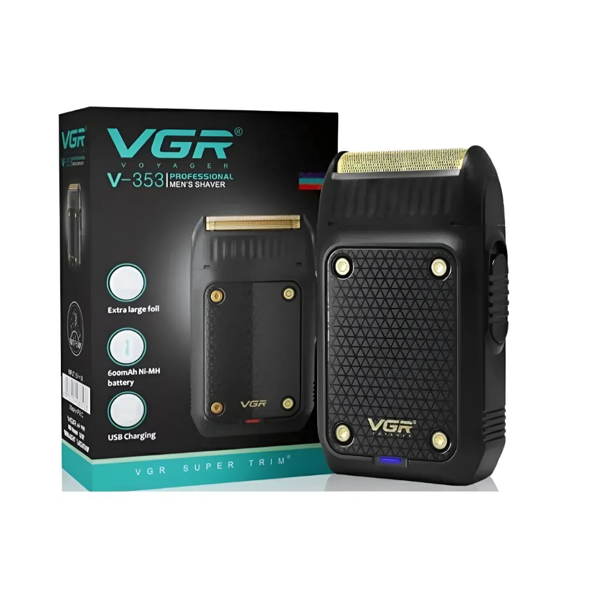 XCLUSIVE - Afeitadora Electrica Shaver Rasuradora VGR V-353 Recargable