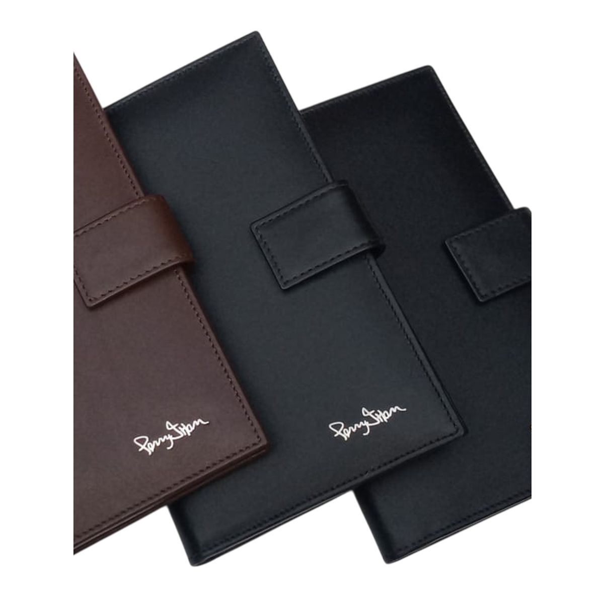 PERRY JHAN - Organizador de mano elegante en Cuero